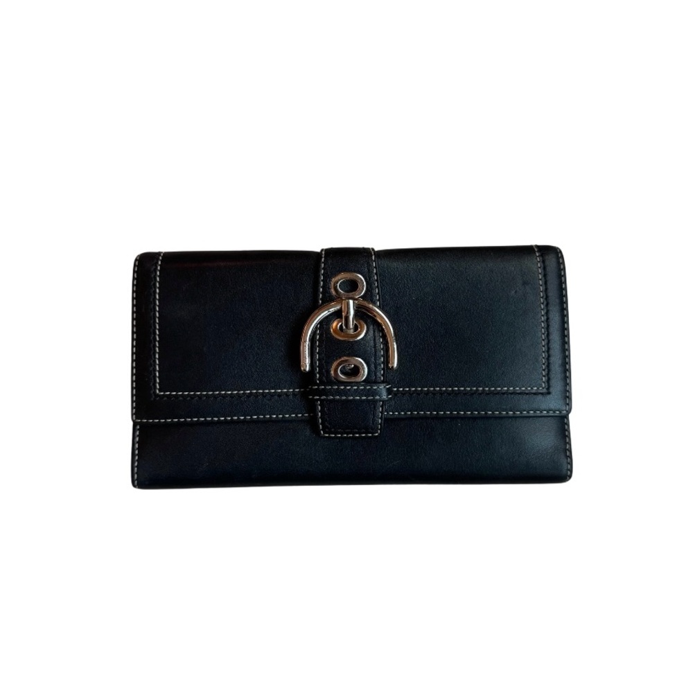 Coach Bags Black Soho Wallet with Buckle